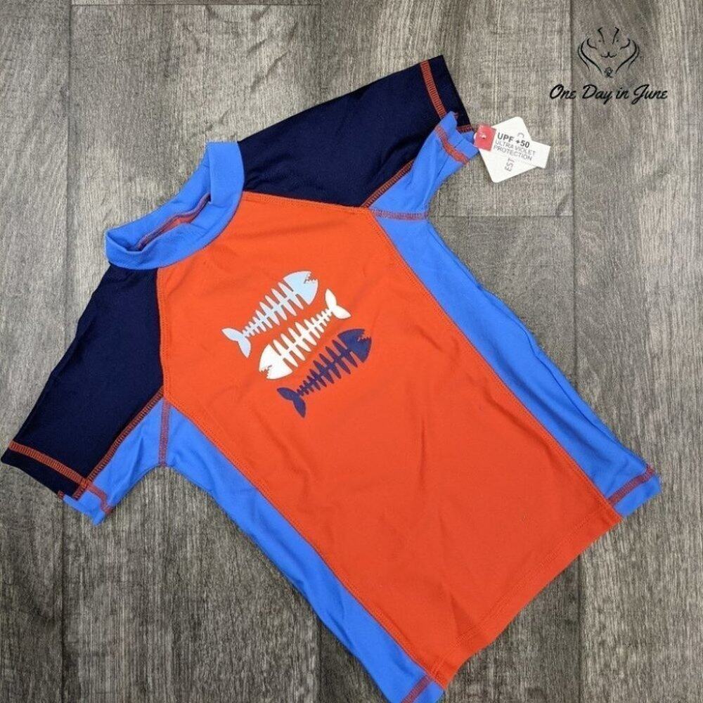 Estamico Short Sleeve Rashguad Size 4T